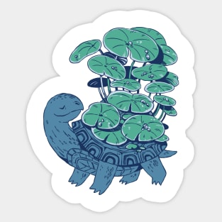 mythical water turtle Sticker